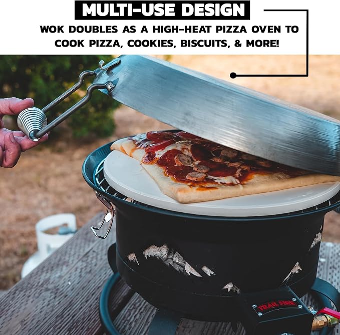 Trail Fire 4-in-1 Grill Portable BBQ - Image 3