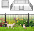 Garden Fence with Gate Metal Fencing by Jhsomdr