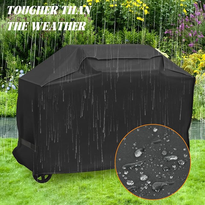 Grill Cover for Traeger Woodridge Pro Replacement Parts Wood Ridge Elite BAC776 - Image 2