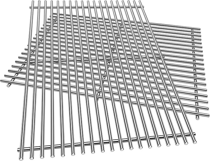9MM 18 7/8" Stainless Steel Genesis 2 Grill Grates by Dictirdy