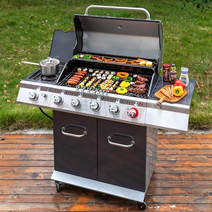 Royal Gourmet GA5404G 5-Burner Propane Gas Grill - Image 14
