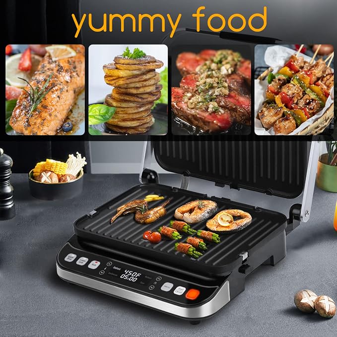 Taylor Swoden Panini Press Waffle Maker, 1600W Electric Indoor Grill - Image 9