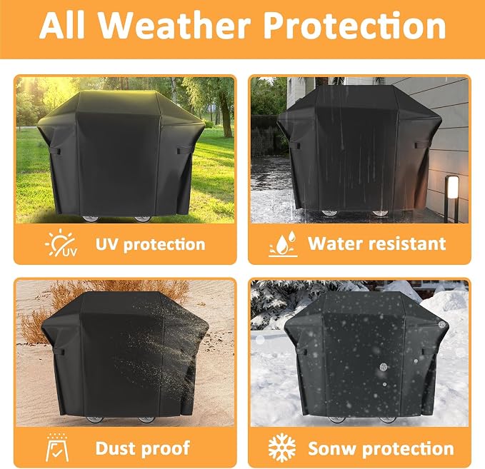 7106 Grill Cover for Weber Spirit 200 and 300 Gas Grill, Waterproof Cover for - Image 7