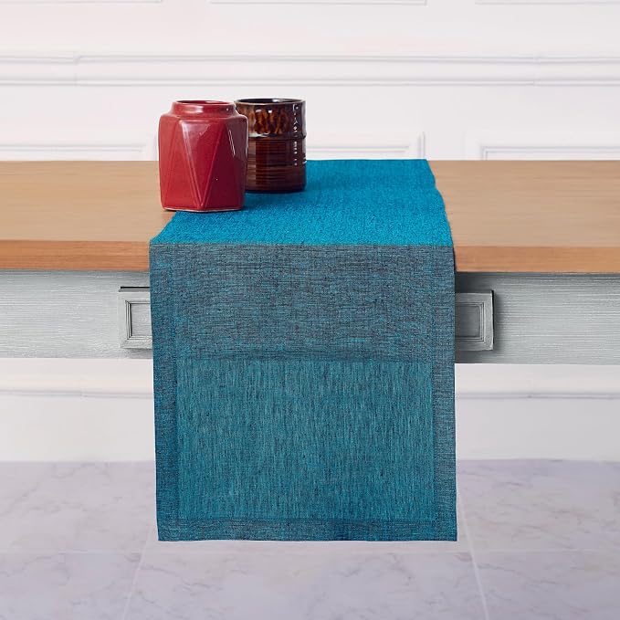 Solino Home Linen Small Table Runner 48 Inches - Image 2