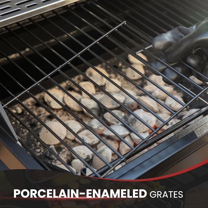 Royal Gourmet CD1824EN 24-Inch Movable Charcoal Grill - Image 10