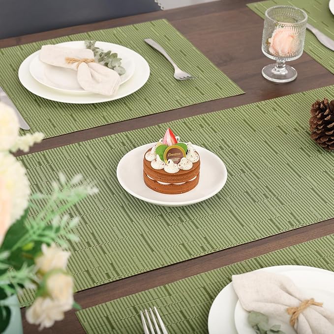 Myir JUN Table Runner, Vinyl Table Runner Indoor 72 Inch Long Arbitrarily - Image 3