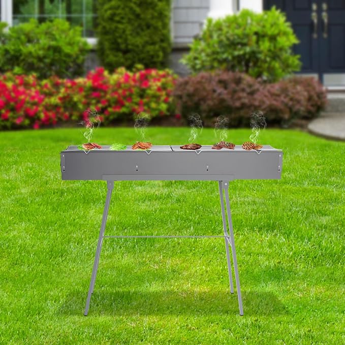 Charcoal Grill, Folding BBQ Grill - Image 3