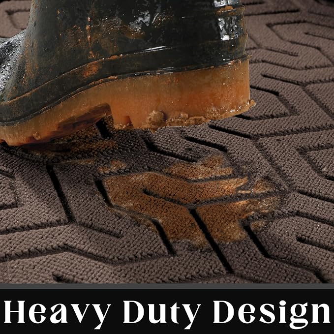 Yimobra Extra Large Door Mat Outside Entrance 60x36, Waterproof Heavy Duty - Image 3
