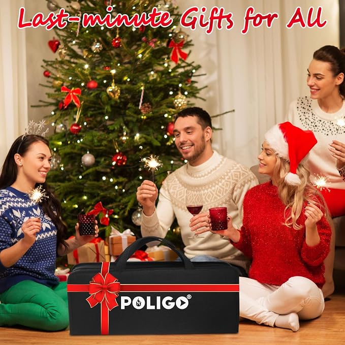 POLIGO 26PCS BBQ Accessories for Outdoor Grill Utensils Set Stainless Steel BBQ - Image 2