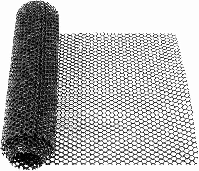 Plastic Wire Mesh Fence by Unknown