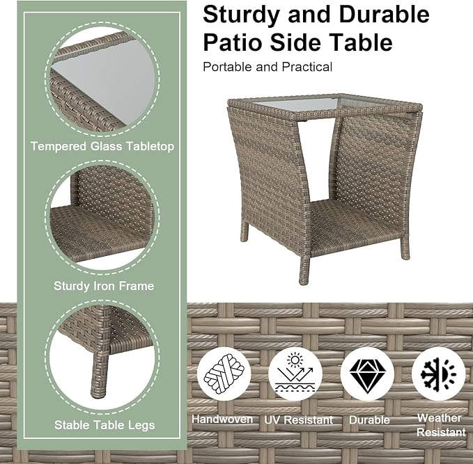 kinbor Small Patio Table - Image 3