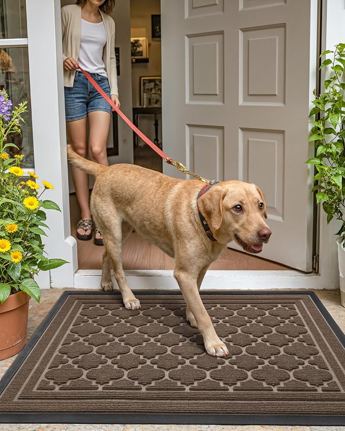 Color&Geometry Front Door Mat Outside Entrance, Heavy Duty Non Slip Low Profile - Image 9