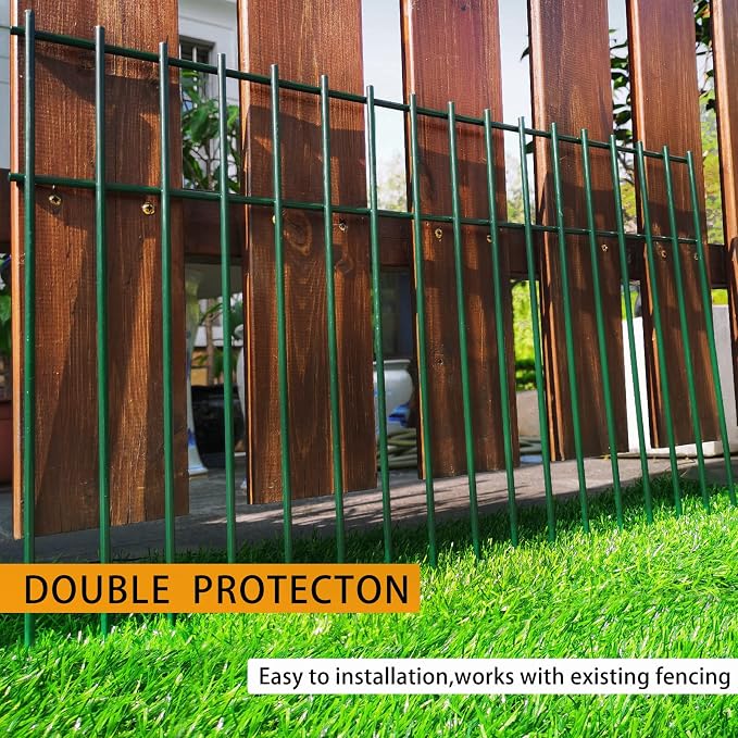 Adavin Small/Medium Animal Barrier Fence, 2 Pack 24 inX 15 in Underground - Image 5