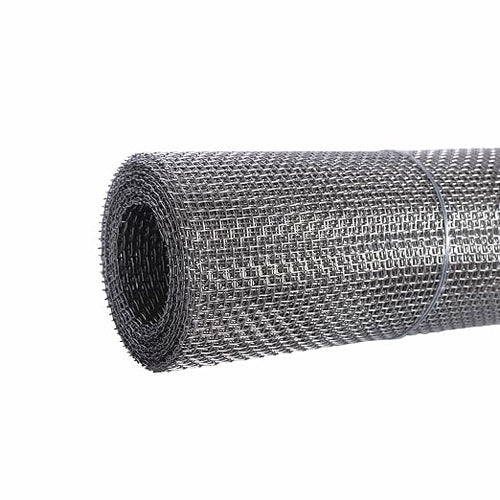 10 Mesh 304 Stainless Steel Wire mesh 23.5 in. x 10 ft. by Anbadum