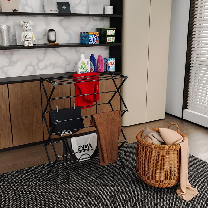 Drying Rack for Laundry, Foldable Clothes Drying Rack, Small Collapsible Dry - Image 7