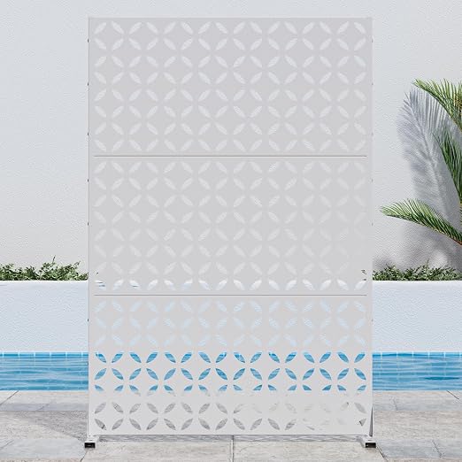 Casaphoria Metal Privacy Screen Outdoor by Casaphoria