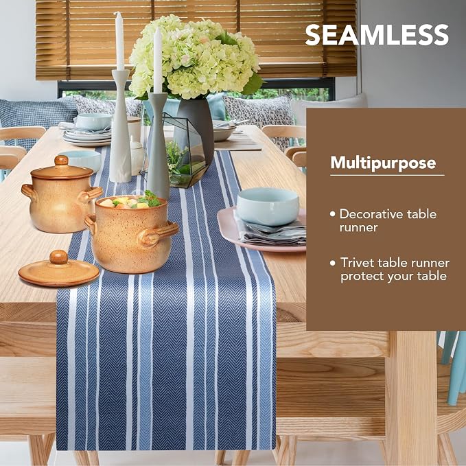 Trivet Table Runner Hot Plates Mat 12 X 40 Inch Heat Resistant Table Protector - Image 3