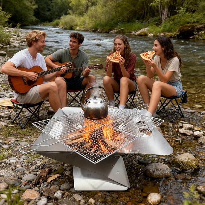 Foldable Portable Fire Pit - Image 8