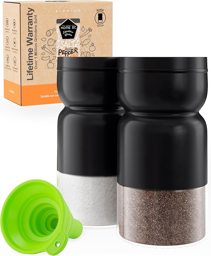 HOME EC Original Salt and Pepper Shakers Set by HOMEEC