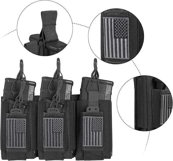 Open-Top Single/Double/Triple Molle Mag Pouch - Image 3
