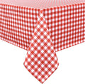 Classic Gingham Plaid Tablecloth Fabric by Essifunia
