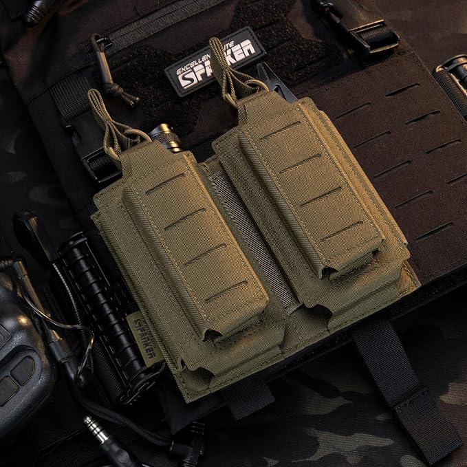EXCELLENT ELITE SPANKER Tactical Open-Top Single/Double/Triple Molle Mag Pouch - Image 7