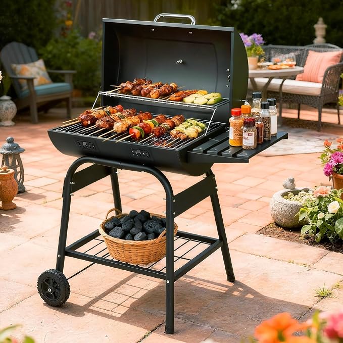 Outvita Barrel Charcoal Grill - Image 8