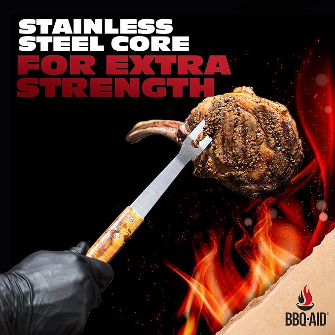 3 Piece BBQ Grilling Accessories Set - Image 4