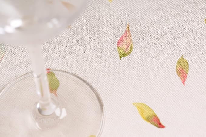 Maison d' Hermine Table Cloth Round Table 100% Cotton 63 Inches Fall Tablecloth - Image 8