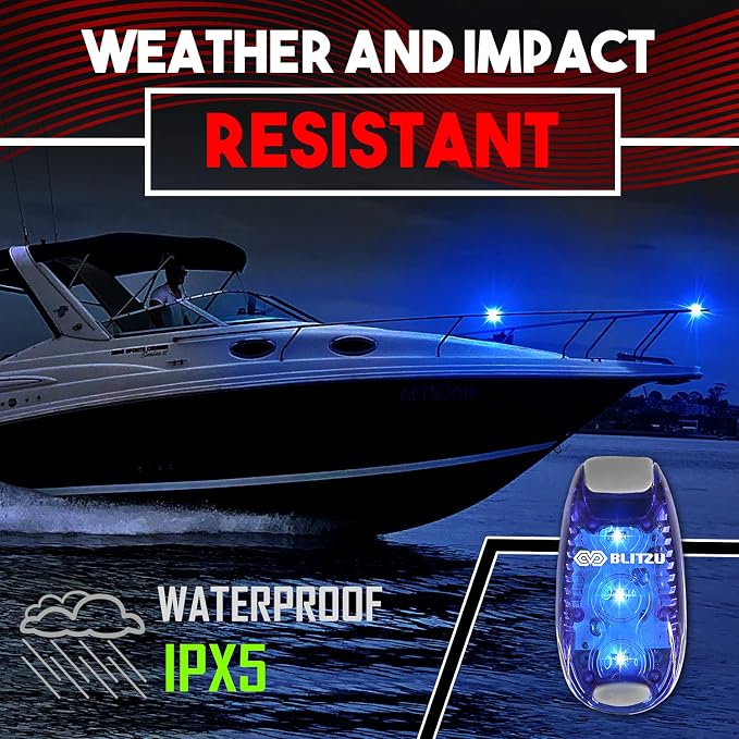 4 Pack LED Safety Light, Clip on Reflective Gear Lights - Image 7
