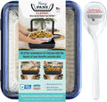 Fancy Panz - Navy Classic Aluminum Foil Pan Carrier - Elevated Food Serving by FancyPanz