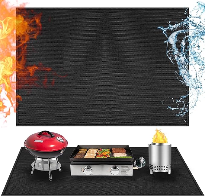 36x48in Heat Resistant Grill Mats by Amerbro