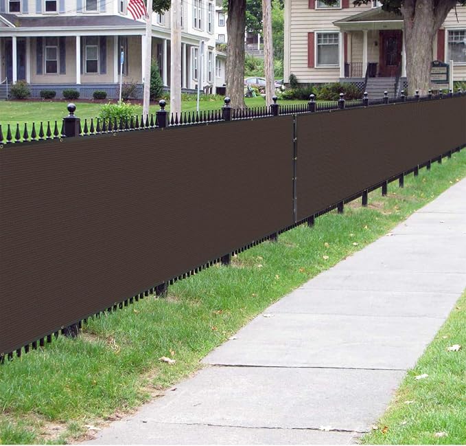 Sunnyglade 4 feet x 50 feet Privacy Screen Fence Heavy Duty Fencing Mesh Shade - Image 2
