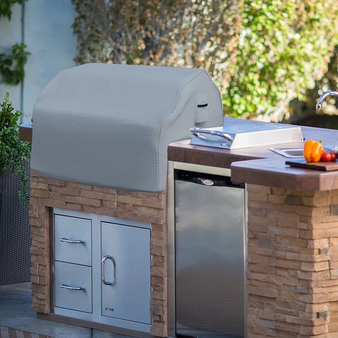 Covers & all Built-in Outdoor Grill Cover, Durable Heavy Duty 18 Oz Waterproof - Image 6