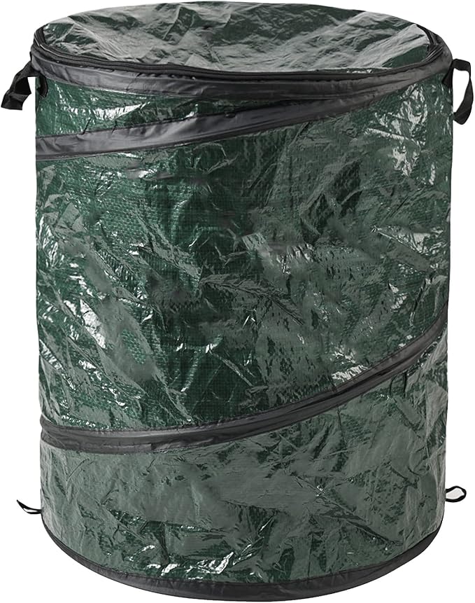 29.5-Gallon Pop Up Outdoor Garbage Can by Wakeman
