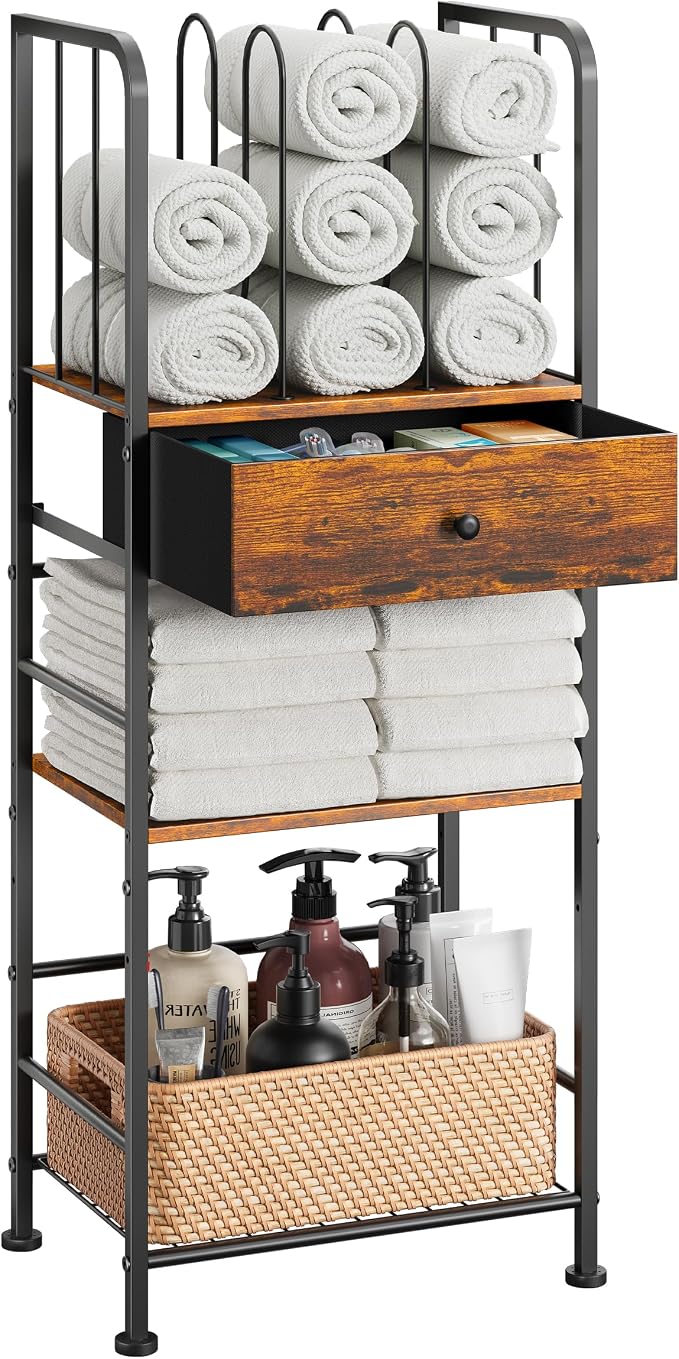 Towel Rack Free Standing 3-Tier by Jautokerdar