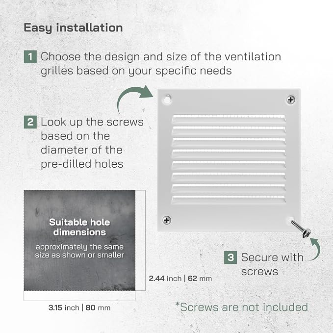 Vent Systems 4'' x 4'' Inch - Image 4