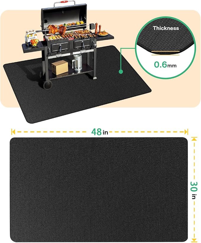 48 x 30 inches Under Grill Mats - Image 6