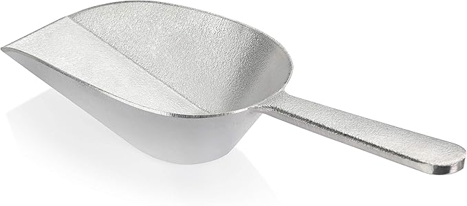 New Star Foodservice 34707 One-Piece Cast Aluminum Flat Bottom Bar Ice Flour by NewStarFoodservice