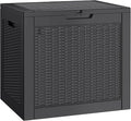 NUNU LAB 31 Gallon Outdoor Storage Box Waterproof, Indoor Outside Deck Boxes by NUNULAB