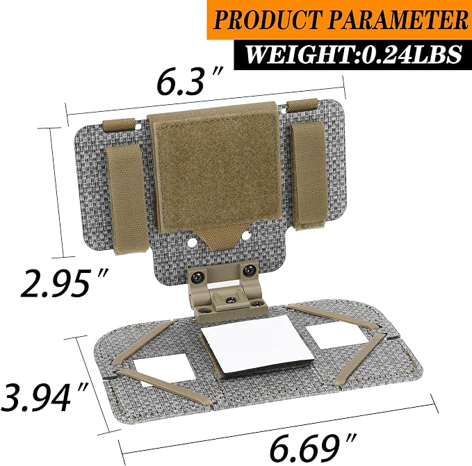 Tactical Phone Holder Available in Full Size Plate Carrier Phone Mount Adjust - Image 2