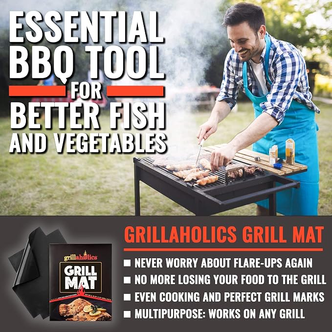 Grillaholics Heavy Duty Grill Mats - Image 6