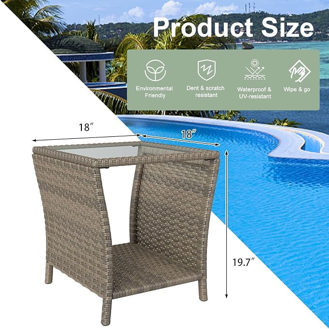 kinbor Small Patio Table - Image 2