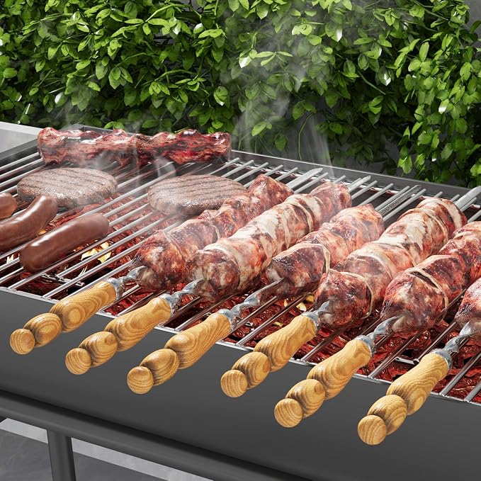 4Pack 7.5" x 19.25" Stainless Steel BBQ Grill Grates Replacement Parts - Image 5