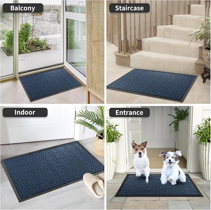 Yimobra Extra Large Door Mat Outside Entrance 60x36, Waterproof Heavy Duty - Image 7