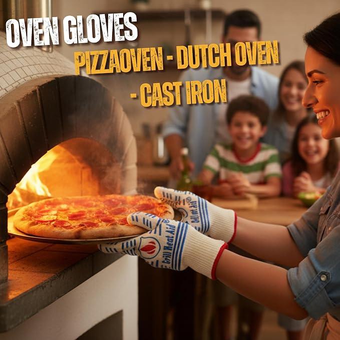 GRILL HEAT AID BBQ Grill Gloves 1472°F - Image 3
