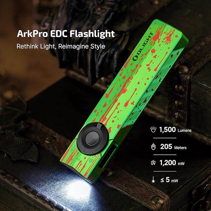 OLIGHT ArkPro EDC Flat Flashlight Rechargeable - Image 2