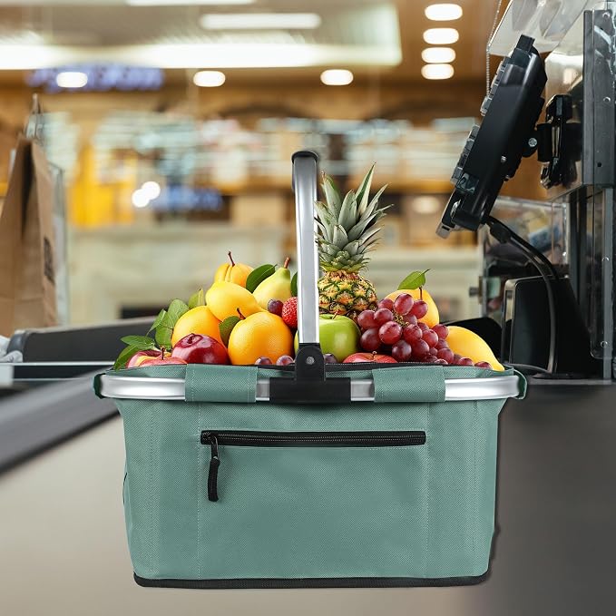 Picnic Basket, SIYUAN Shopping Basket - Image 6