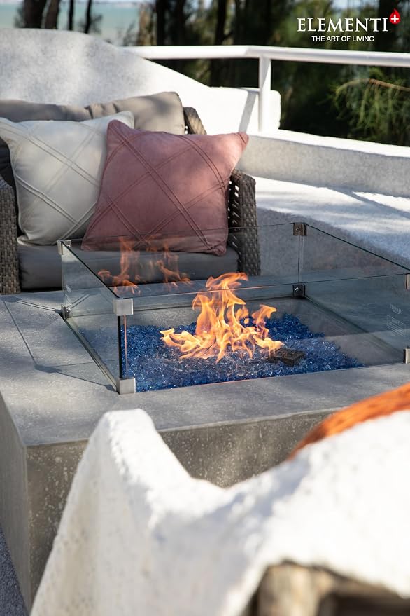 All Fire Table Pit Wind Screens and Stainless Steel Buner Lid from Eelemeti | - Image 8