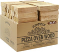 Pizza Oven & Cooking Wood – Mini Kiln-Dried Oak, 6-Inch Logs, 15lb Box – by Gimgsoen